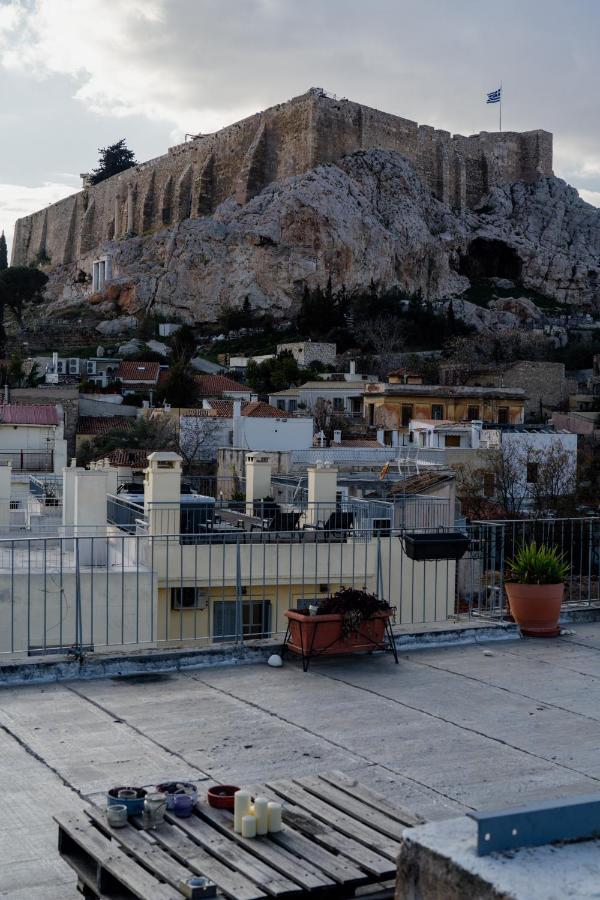 Plaka With Acropolis Rooftop View Access アテネ エクステリア 写真